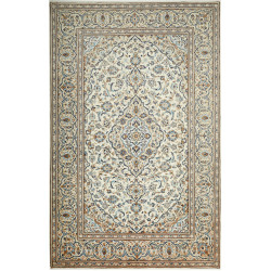 Kashan 198x308 Cm Kashan, Persia, Hand-carded Wool (warp: