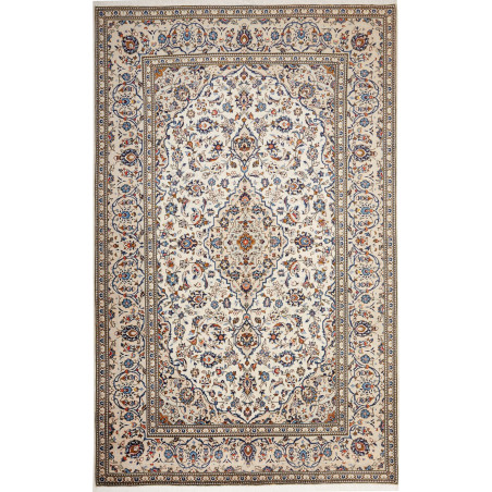 Kashan 193x306 Cm Kashan, Persia, Hand-carded Wool,