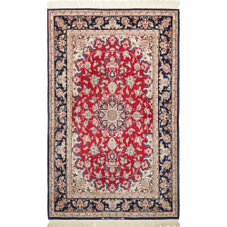 Isfahan 108x174 Cm Isfahan, Persia, Wool And Silk (cotton