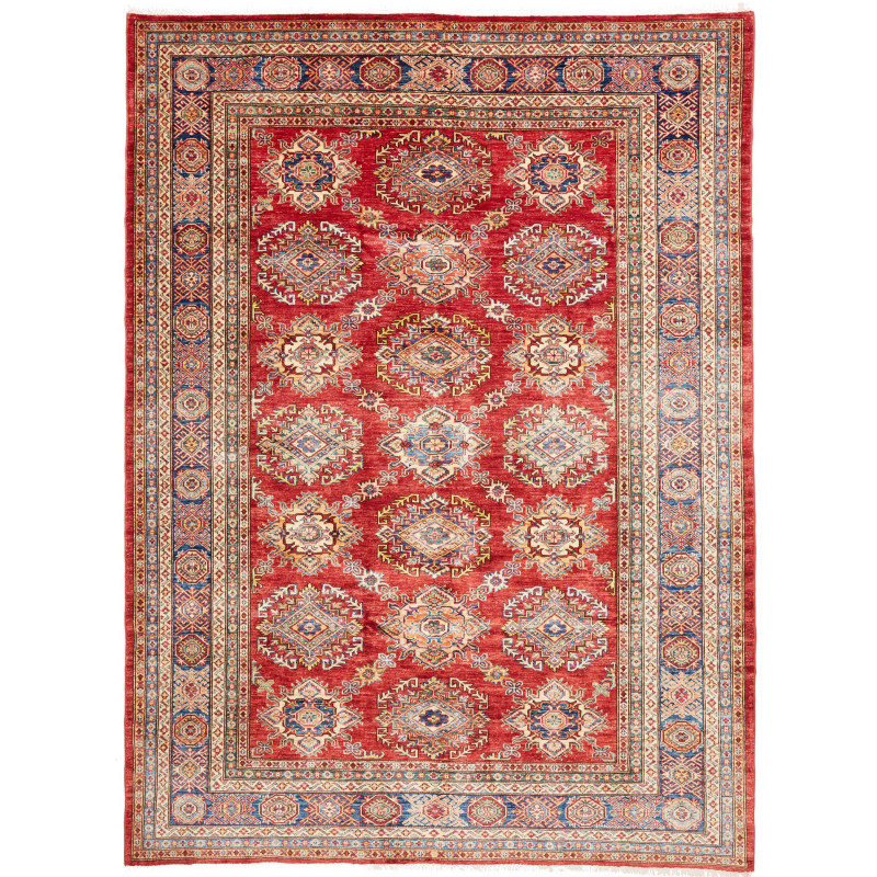 Kazak Fine 207x283 Cm Kazak Fine, Pakistan, Hand-carded Wool