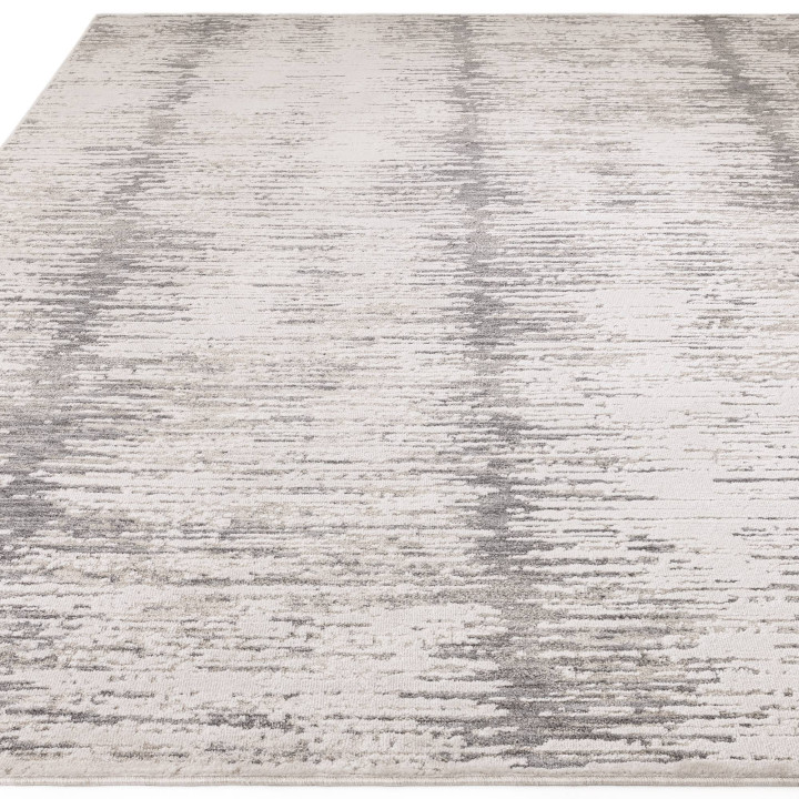 Tappeto Anders astratto grigio e beige 120x160 c