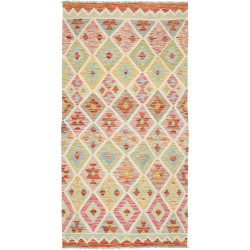 Hand Made Rug Kilim Afghanistan 105x202 Cream P
