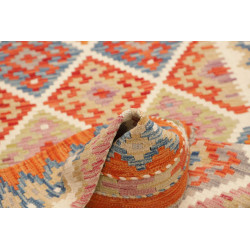 Hand Made Rug Kilim Afghanistan 100x197 Orange