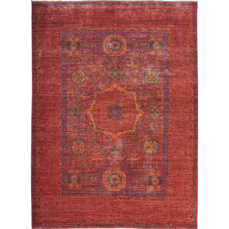 Mamlouk 146x204 Cm Mamlouk, Pakistan, Hand-carded Wool