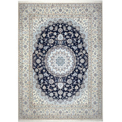 Nain 6la 253x353 Cm Nain 6la Persia Hand-carded Wool And