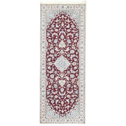 Nain 6la 81x208 Cm Nain 6la, Persia, Hand-carded Wool And