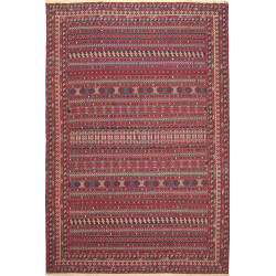 Rug Souzani Kilim Persia 196x293 Burgundy Red N