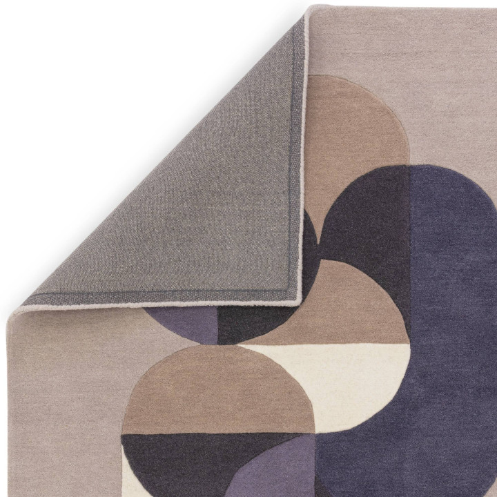 Tappeto Matrix geometrico grigio e blu 160x230 c