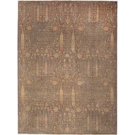 Rug Shahi Fine Pakistan 251x335 Dark Brown Taup