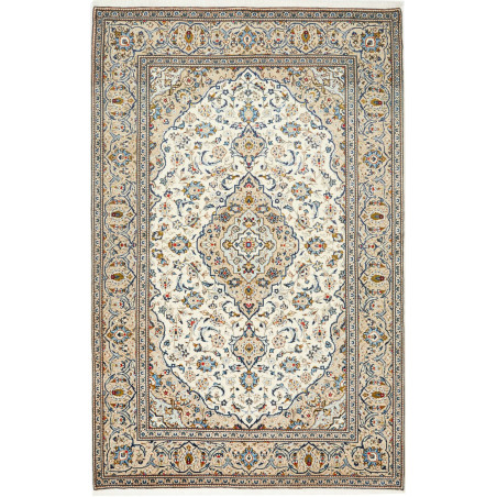 Kashan 200x305 Cm Kashan, Persia, Hand-carded Wool (warp: