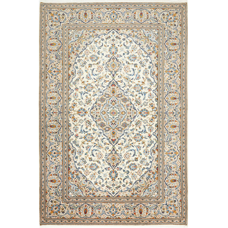 Kashan 200x300 Cm Kashan, Persia, Hand-carded Wool With