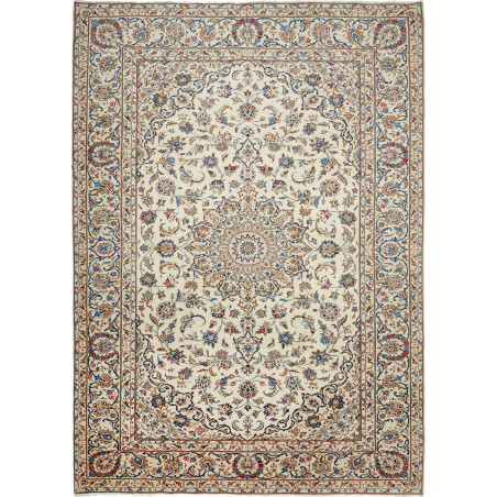 Kashan 244x345 Cm Kashan, Persia, Hand-carded Wool (warp: