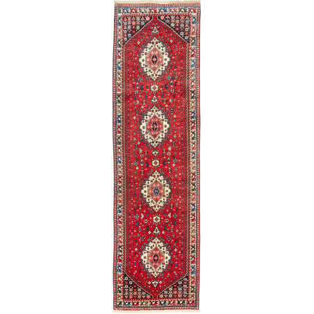 Yalameh 83x308 Cm Yalameh, Persia, Hand-carded Wool (warp: