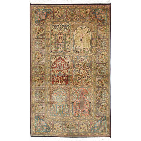 Kashmir 92x154 Cm Kashmir India Silk
