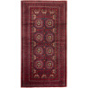 Baluch 107x202 Cm Baluch, Persia, Hand-carded Wool (warp: