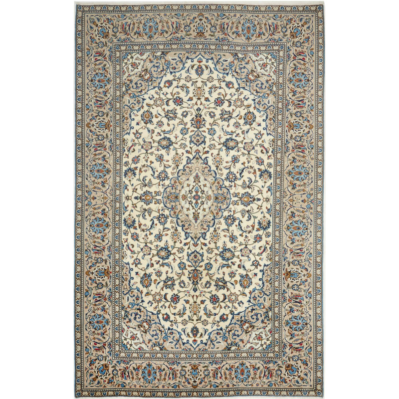 Kashan 193x310 Cm Kashan, Persia, Hand-carded Wool,