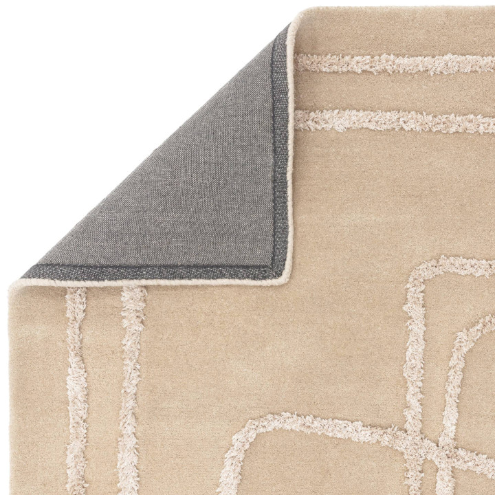 Rug Matrix abstract beige ivory 120x170 cm