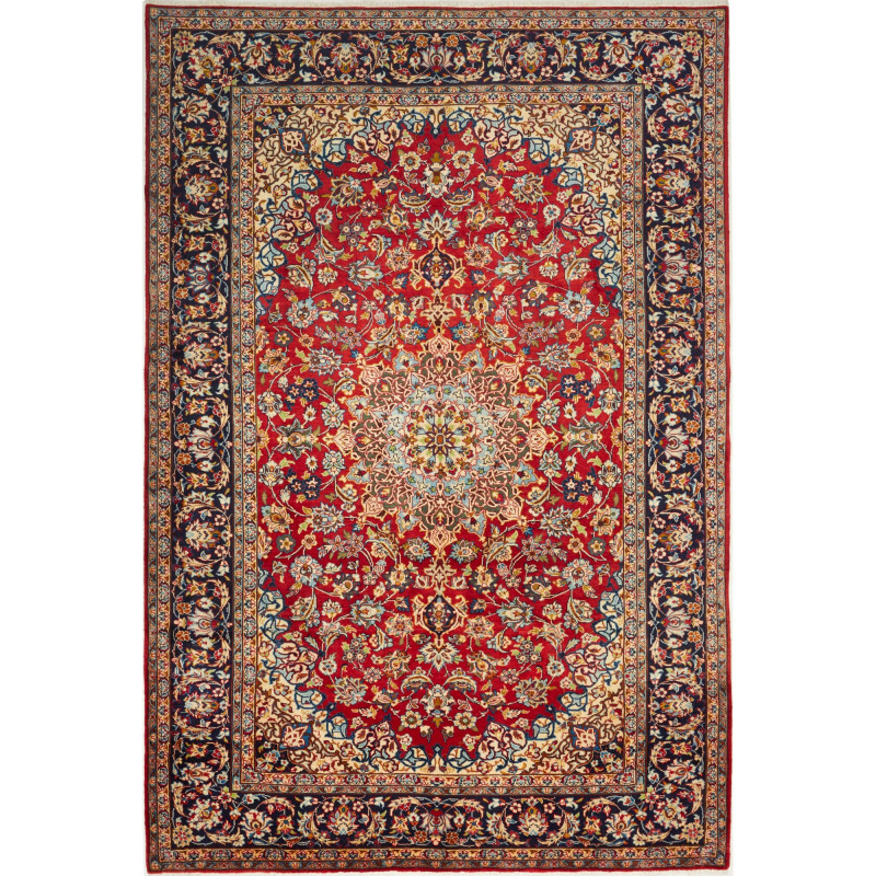Nadjafabad 215x316 Cm Nadjafabad, Persia, Hand-carded Wool