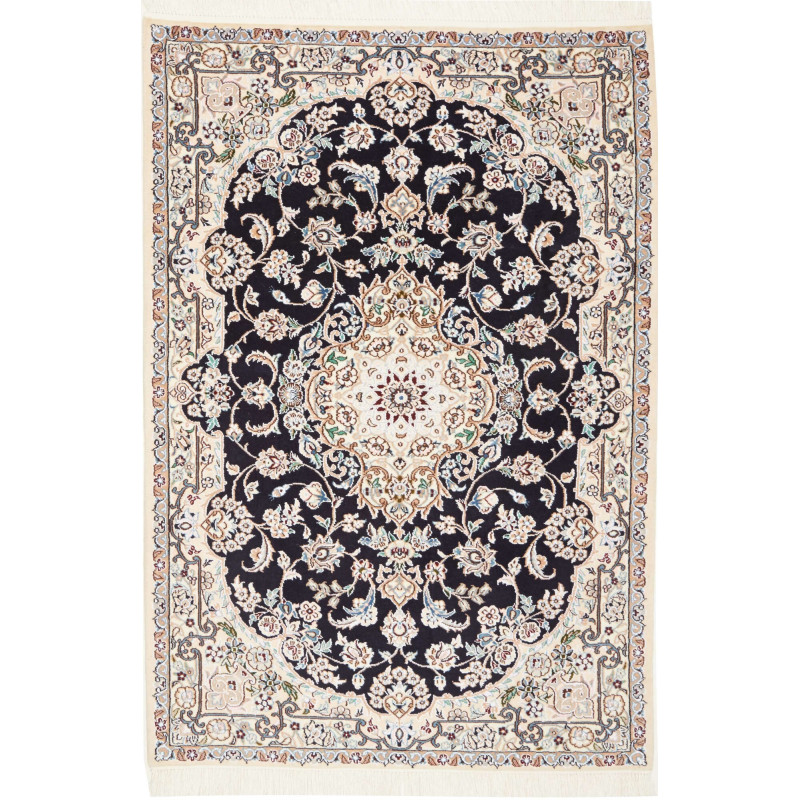 Nain 9la 102x154 Cm Nain 9la, Persia, Hand-carded Wool And