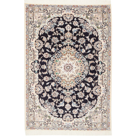 Nain 9la 102x154 Cm Nain 9la, Persia, Hand-carded Wool And