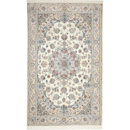 Nain 9la 153x253 Cm Nain 9la, Persia, Hand-spun Wool And