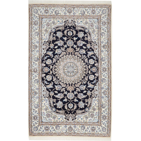Nain 9la 160x261 Cm Nain 9la, Persia, Hand-carded Wool And