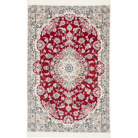 Nain 9la 102x157 Cm Nain 9la, Persia, Hand-spun Wool And