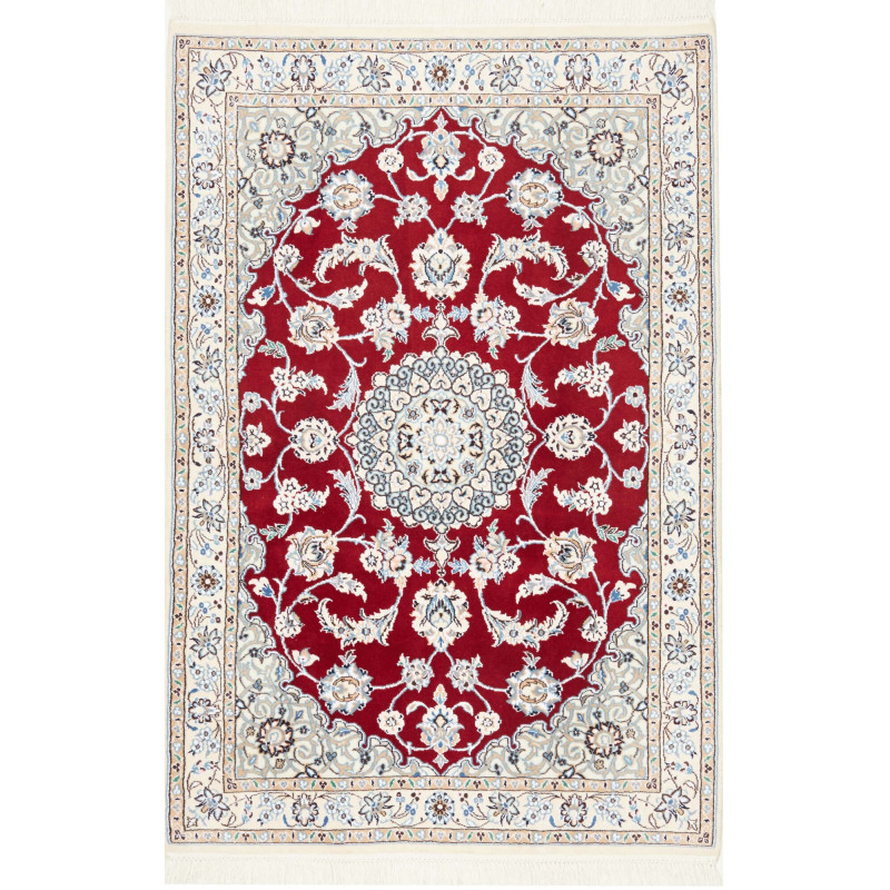 Nain 9la 101x151 Cm Nain 9la, Persia, Hand-carded Wool And