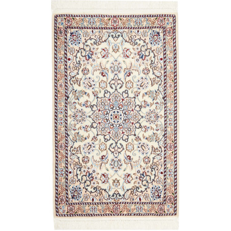 Nain 9la 60x98 Cm Nain 9la, Persia, Hand-carded Wool And