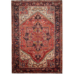 Gorawan 232x335 Cm Gorawan, Persia, Hand-carded Wool (cotton