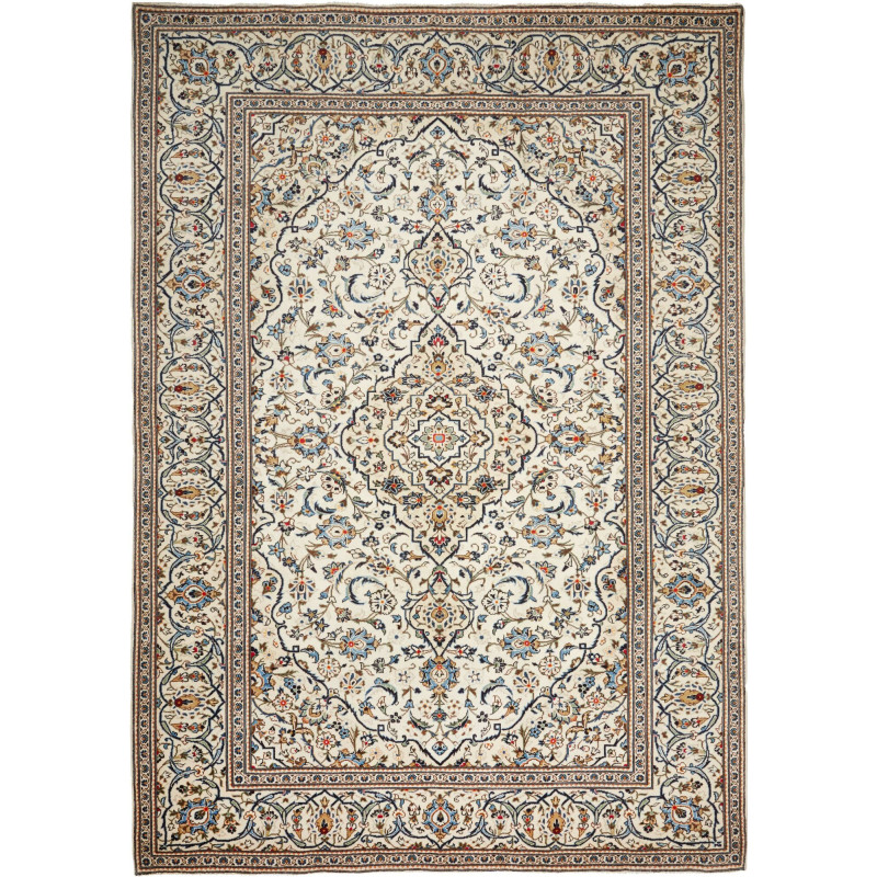 Kashan 247x353 Cm Kashan, Persia, Hand-carded Wool (warp: