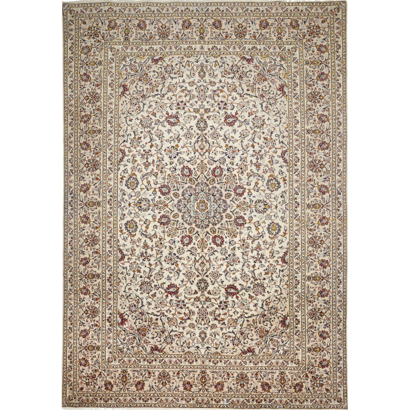 Kashan 248x358 Cm Kashan, Persia, Hand-carded Wool (warp: