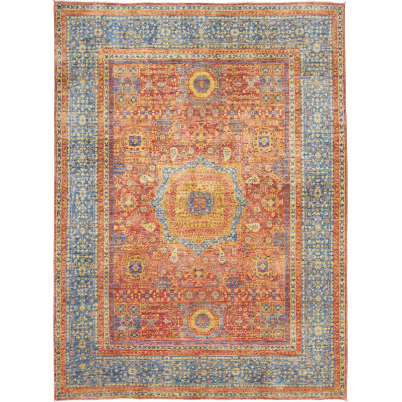 Rug Mamlouk Pakistan 151x206 Terracotta Red Den
