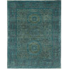 Rug Mamlouk Pakistan 150x193 Teal Distressed Da
