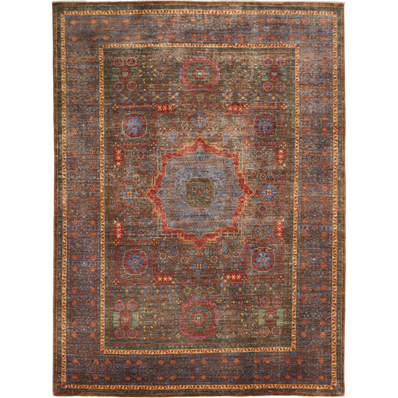 Rug Mamlouk Pakistan 175x236 Deep Blue Terracot