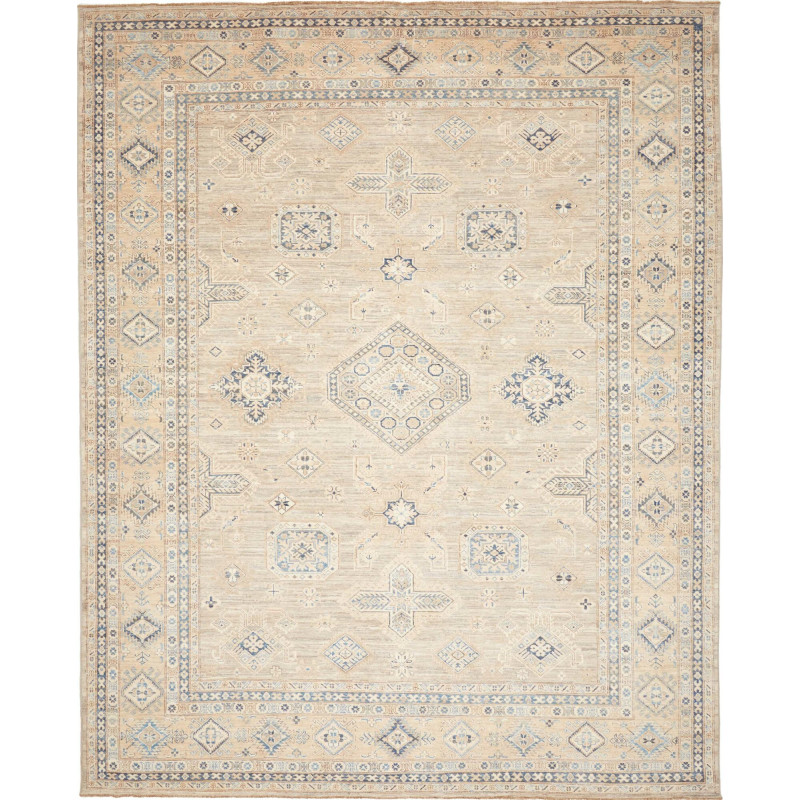 Kazak Fine 248x309 Cm Kazak Fine, Pakistan, Hand-carded Wool