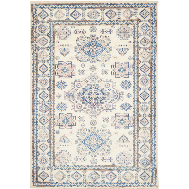 Kazak Fine 121x177 Cm Kazak Fine Pakistan Hand-carded Wool
