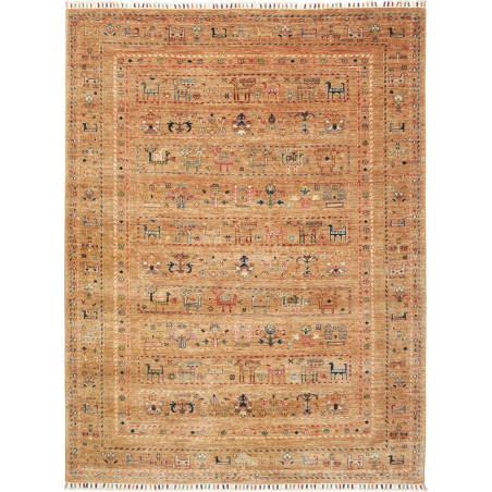 Rubin 150x196 Cm Rubin, Pakistan, Hand-carded Wool,