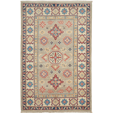 Kazak 83x125 Cm Kazak Afghanistan. Hand-carded Wool (warp