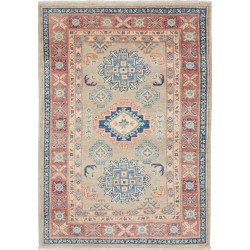 Kazak 82x116 Cm Kazak Afghanistan Hand-carded Wool (warp:
