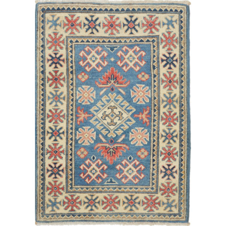 Kazak 61x89 Cm Kazak Afghanistan Hand-carded Wool (warp