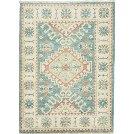Kazak 61x90 Cm Kazak Afghanistan Hand-carded Wool (warp: