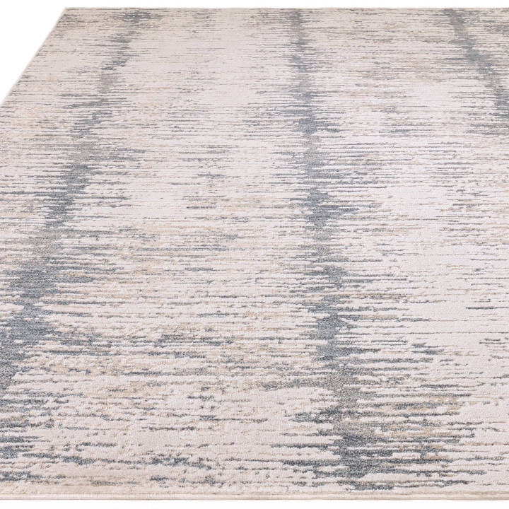 Tappeto Anders astratto blu e beige 120x160 cm