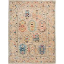 Hand Made Rug Tribal Pakistan 171x228 Beige Mul