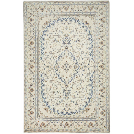 Kashan 194x296 Cm Kashan Persia Hand-carded Wool