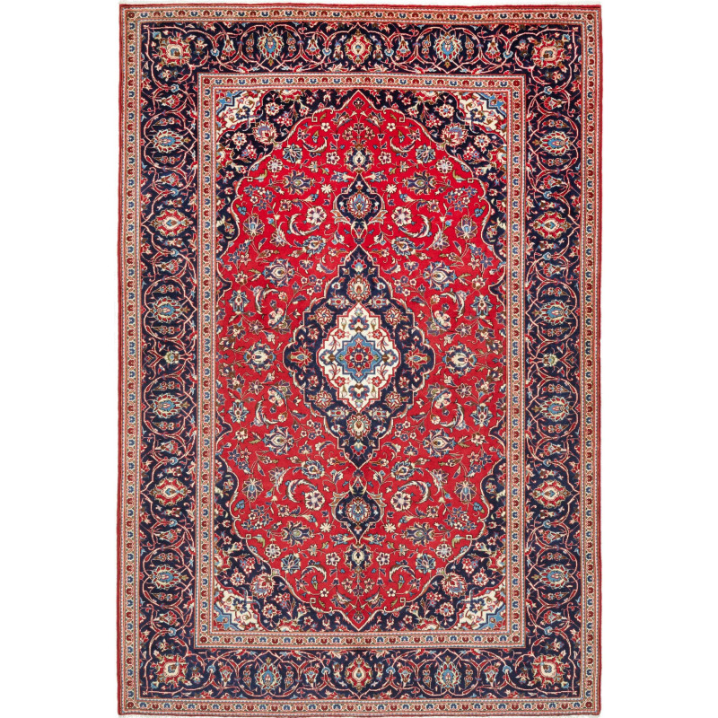 Ardakan 200x296 Cm Ardakan, Persia, Hand-carded Wool,
