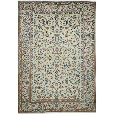 Kashan 243x350 Cm Kashan Persia Hand-carded Wool Cotton