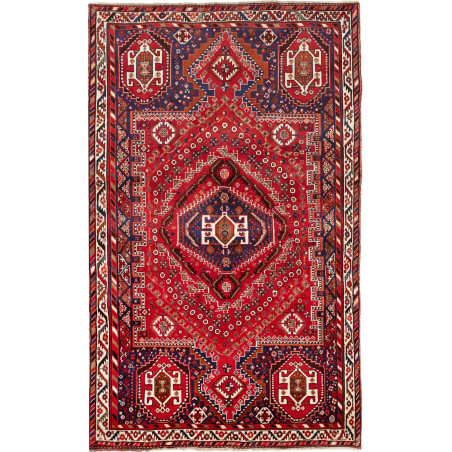 Shiraz 164x270 Cm Shiraz, Persia, Hand-carded Wool (warp: