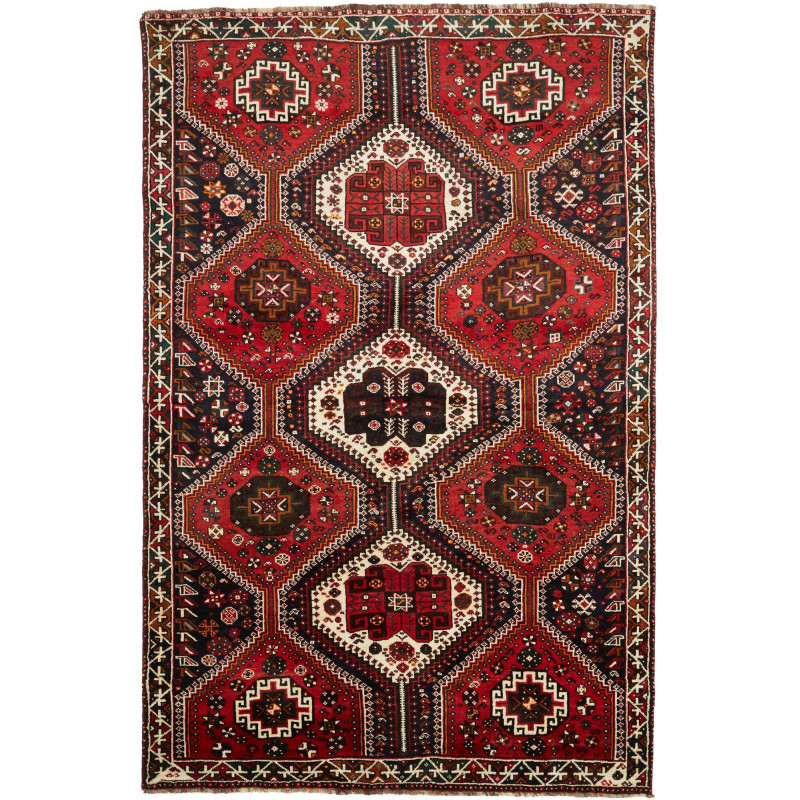 Shiraz 175x267 Cm Shiraz Persia Hand-carded Wool Cotton