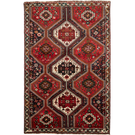 Shiraz 175x267 Cm Shiraz Persia Hand-carded Wool Cotton